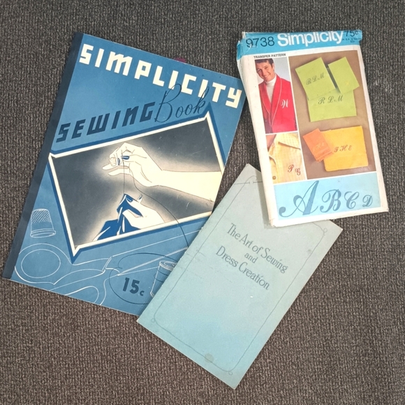 Simplicity Sewing Book For Beginners Illustrated 1937 Art Of Sewing Book 1930 - Picture 1 of 6